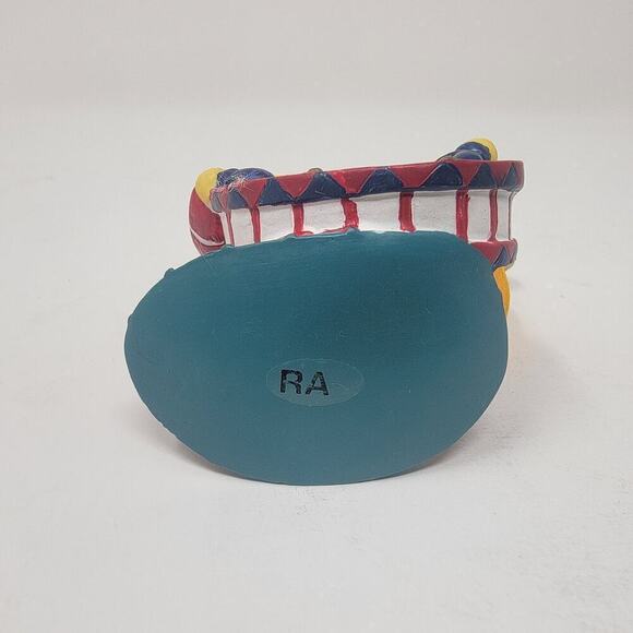 Avon Santa Tune Drum/Drummer Boy Vintage Christmas Ornament Hand Painted 1998 - Picture 6 of 9